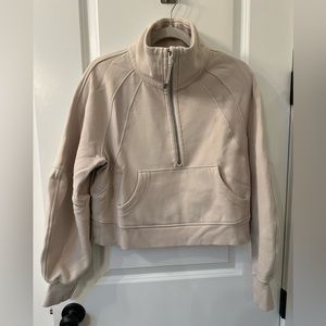Lululemon scuba half zip - size xs/s